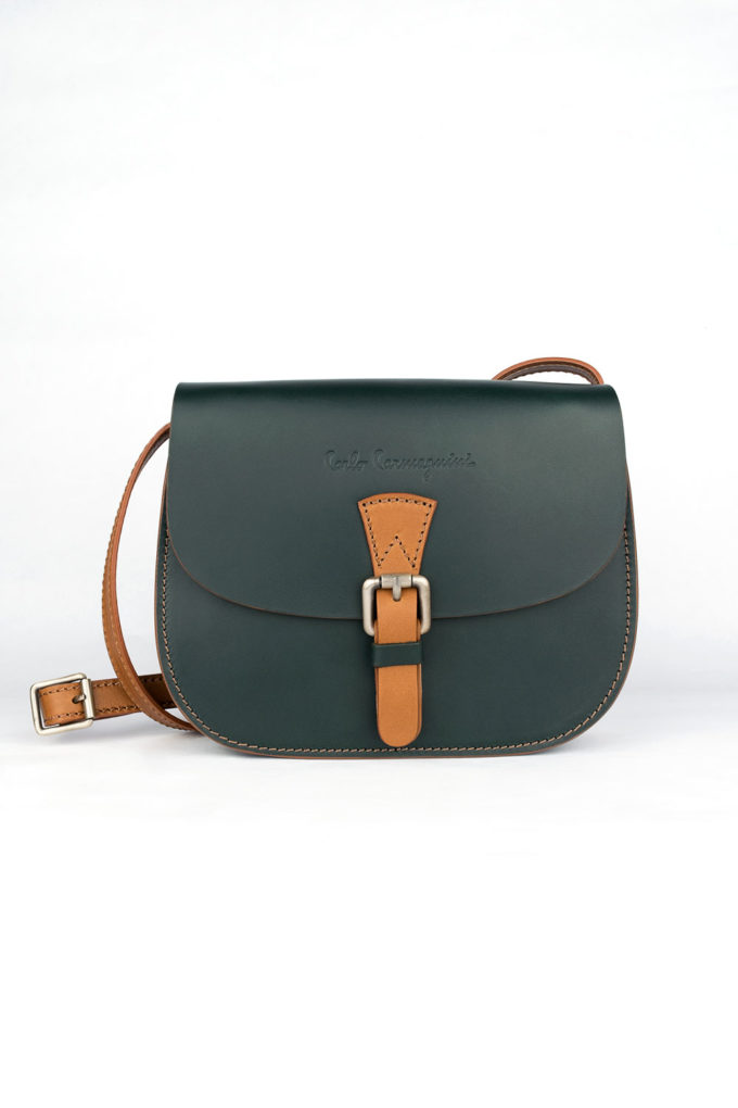 saddle bag, made in italy, carlo carmagnini
