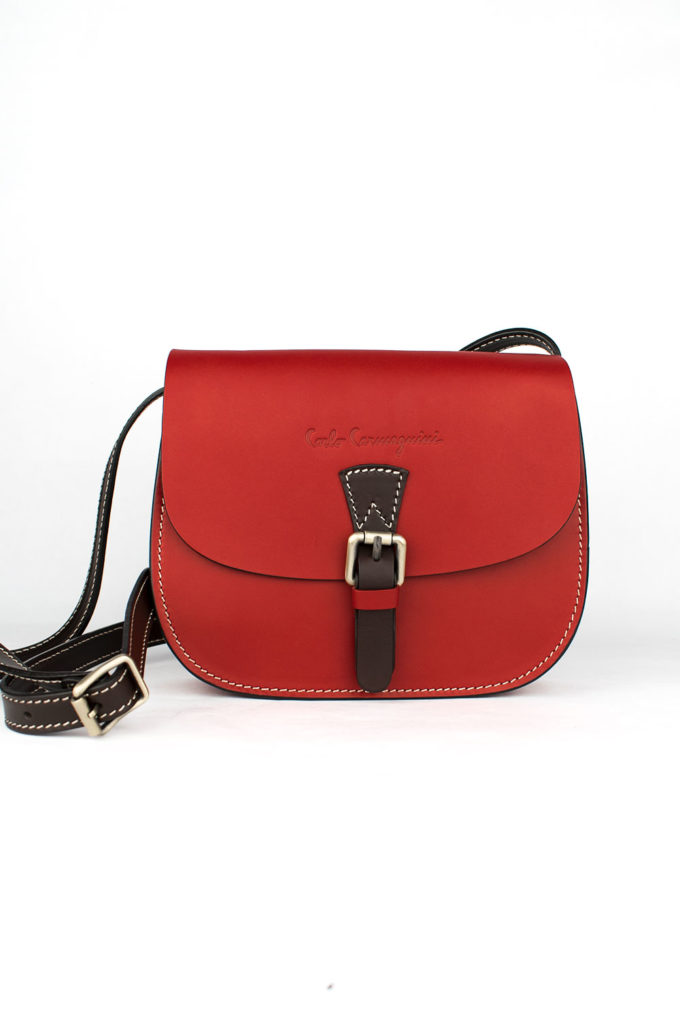 saddle bag, made in italy, carlo carmagnini