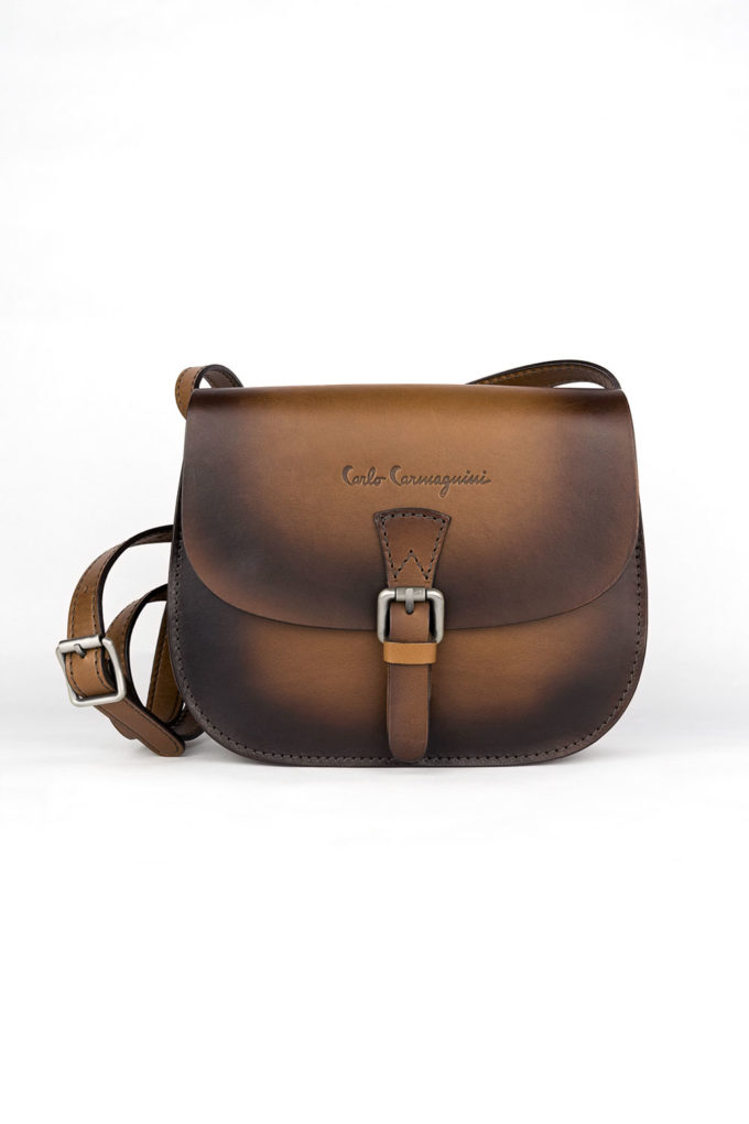 saddle bag, made in italy, carlo carmagnini