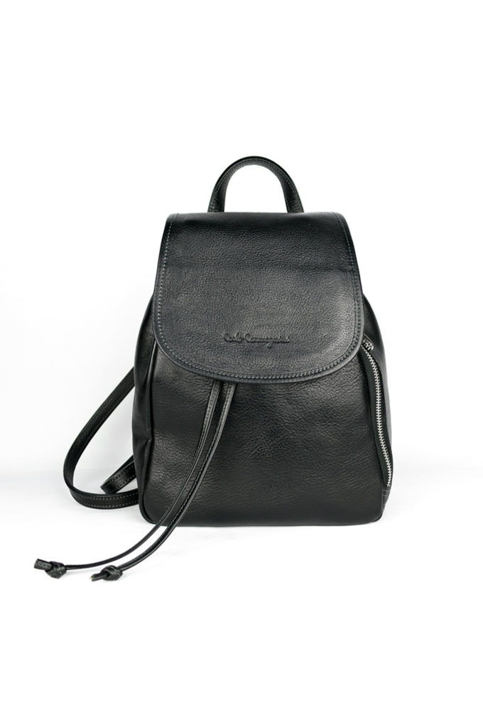 leather, backpack, made in italy, carlo carmagnini