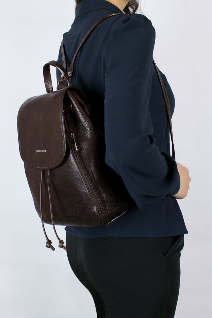 leather, backbag, made in italy, carlo carmagnini