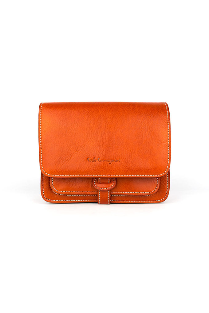 carlo carmagnini, leather, crossbody bag, made in italy