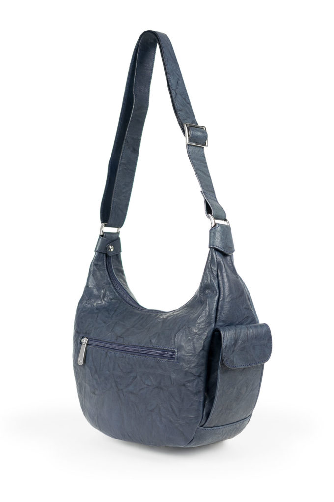carlo carmagnini, leather bag, italian leather bag, soft leather, halfmoon bag, made in italy, handmade bag, made in florence