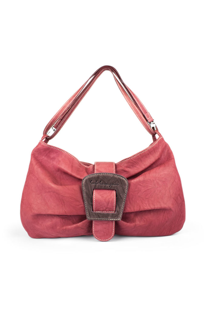 carlo carmagnini, ribbon bag, crossbody bag, made in italy, soft leather bag, bow bag