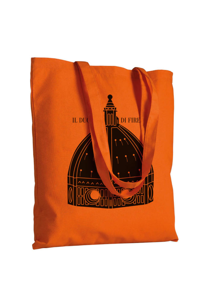 duomo, Cattedrale di Santa Maria del Fiore, souvenir, firenze, florence, italy, tote bag, cotton bag, canvas bag, shopper, inkc, inkc studios
