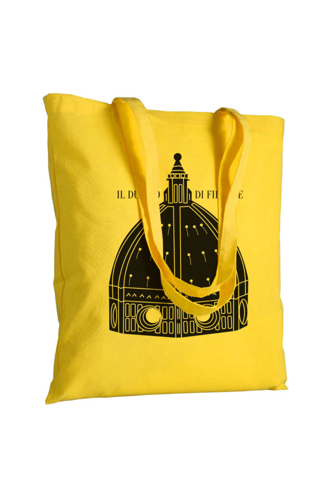 duomo, Cattedrale di Santa Maria del Fiore, souvenir, firenze, florence, italy, tote bag, cotton bag, canvas bag, shopper, inkc, inkc studios