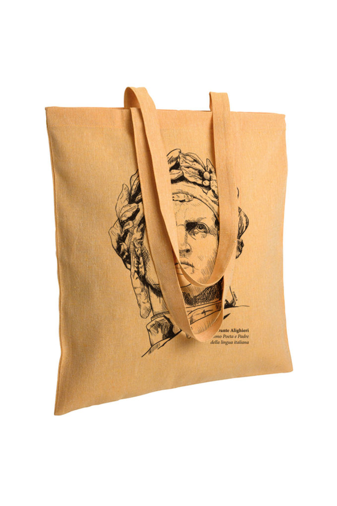 dante alighieri, divina commedia, firenze, florence, tote bag, souvenir, inkc souvenirs, inkc, adrimar, adrimar firenze